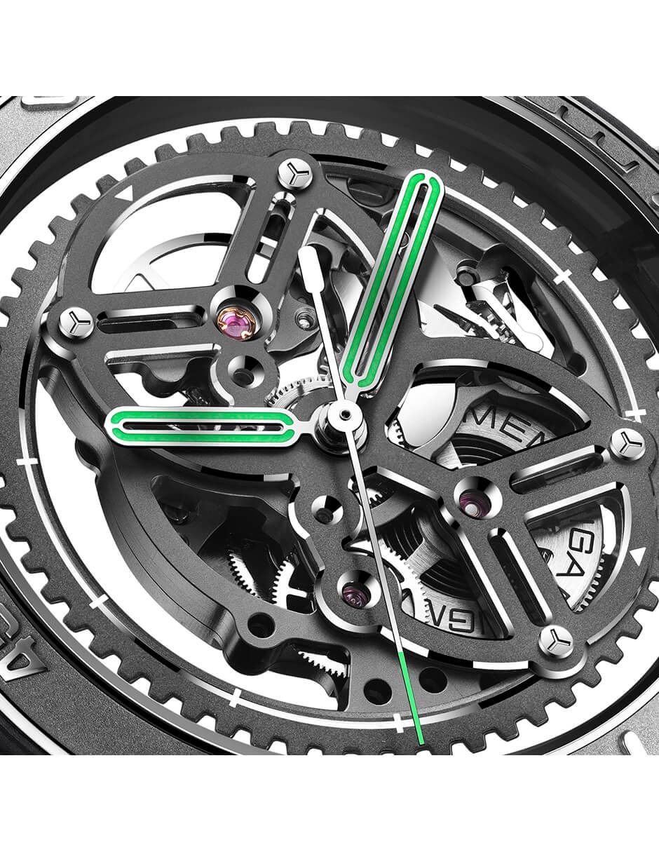 Reloj pulsera Vector Automã¡Tico Esqueletizado para hombre V011 TCGR 6B 9