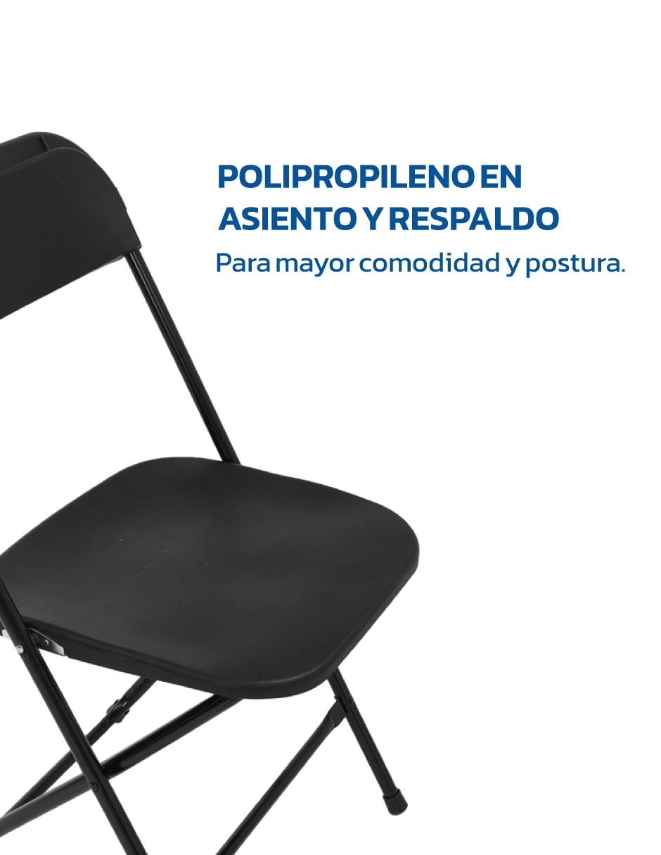 Set de sillas plegables 5