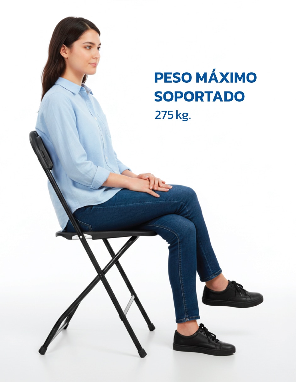 Set de sillas plegables 8