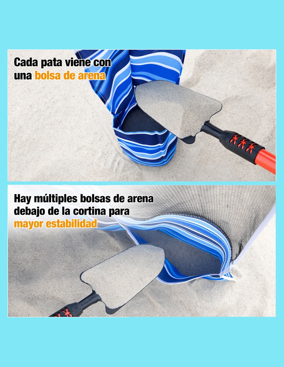 Carpa ancho 183 cm x largo 183 cm 3
