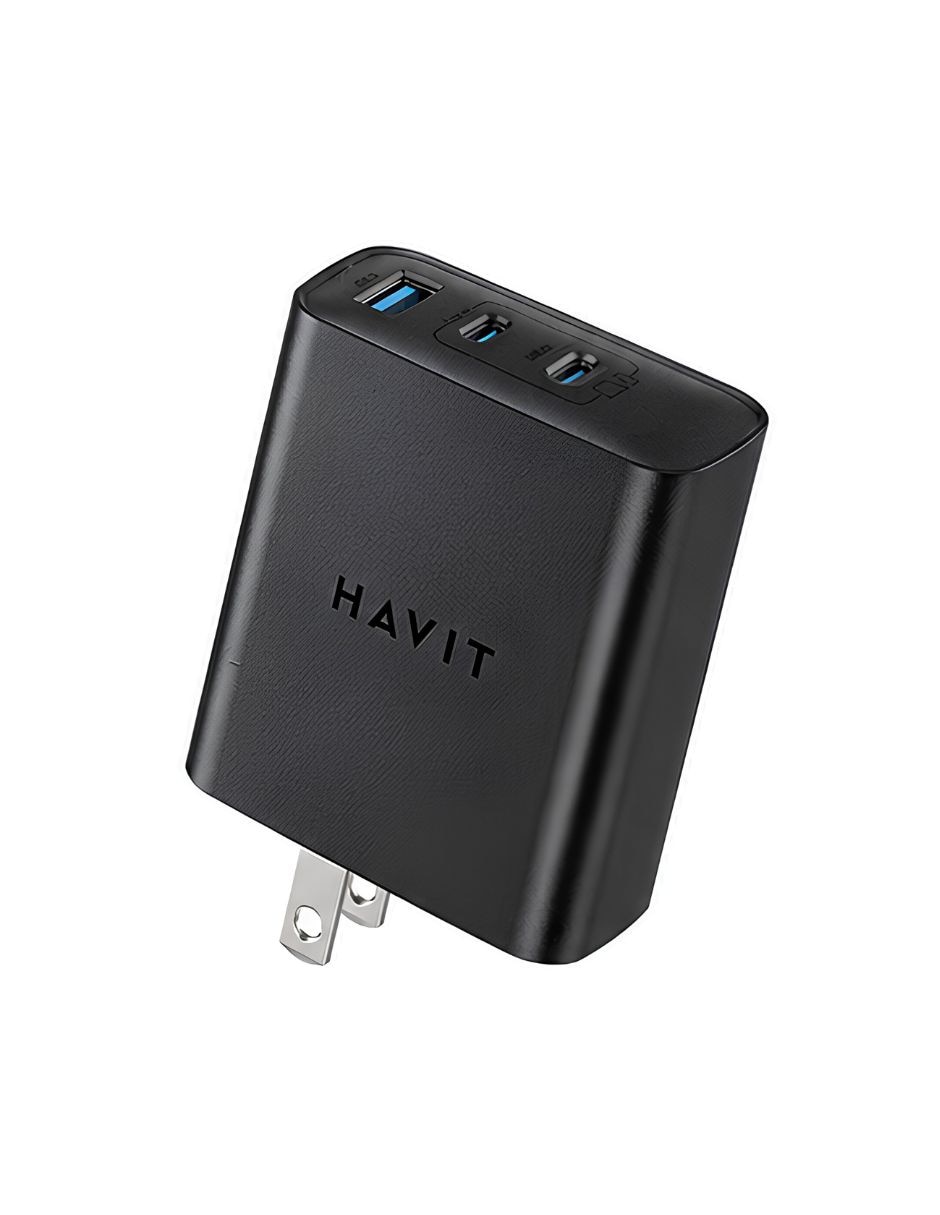 Cargador pared USB tipo A + USB tipo C 65 W Cargador pared USB tipo A + USB tipo C 65 W