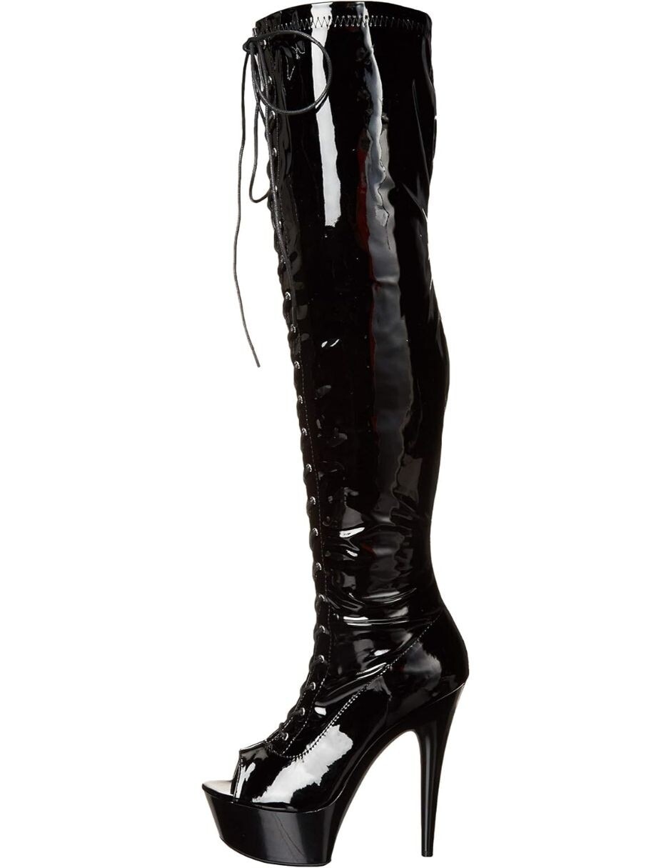 Bota arriba de la rodilla gwin para mujer
