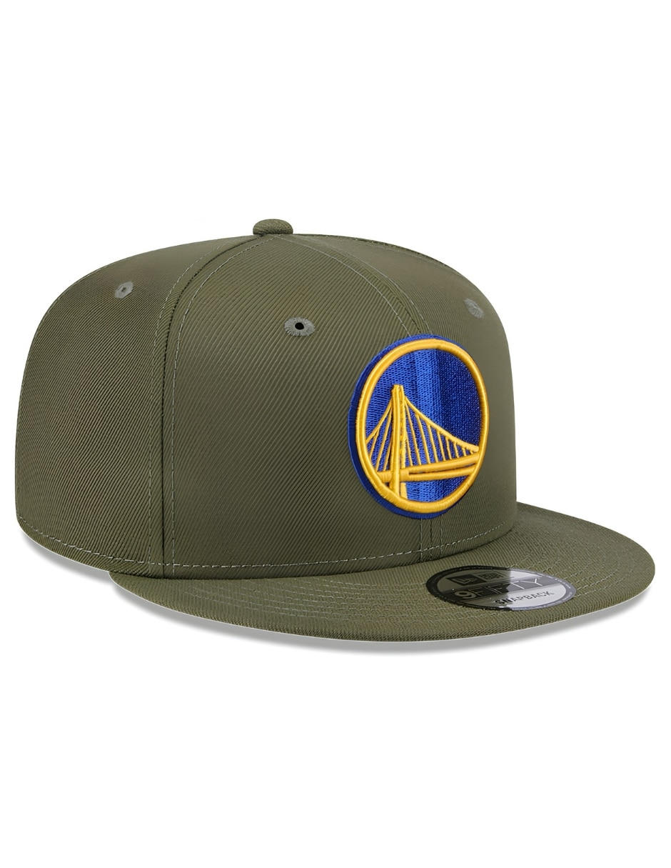 Gorra visera plana snapback para Básquetbol Golden State Warriors para adulto 3