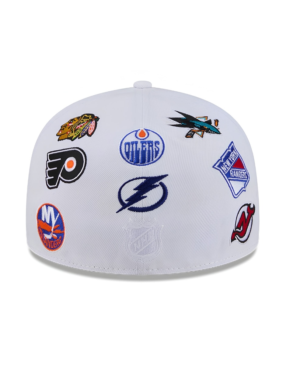 Gorra visera plana cerrada para hockey national hockey league para adulto 2