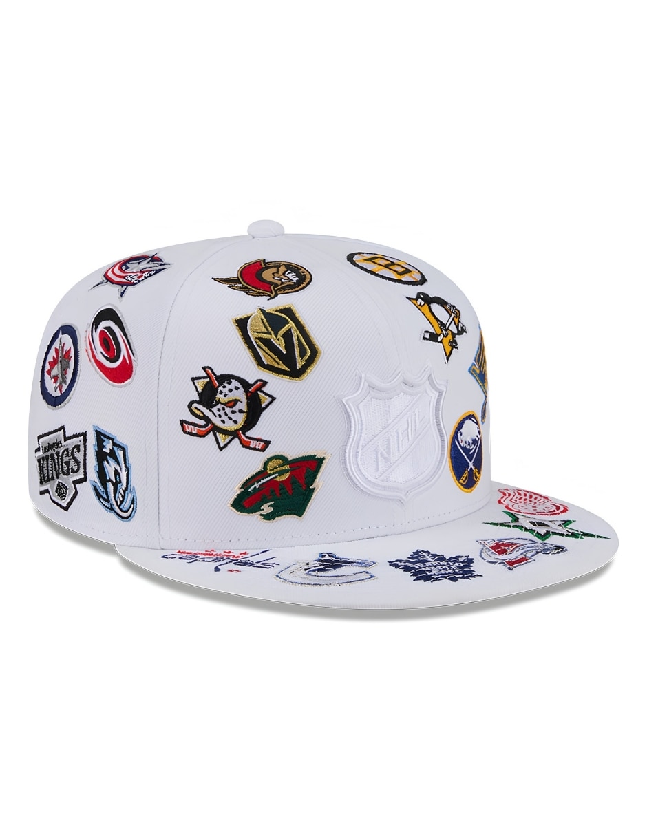 Gorra visera plana cerrada para hockey national hockey league para adulto 3