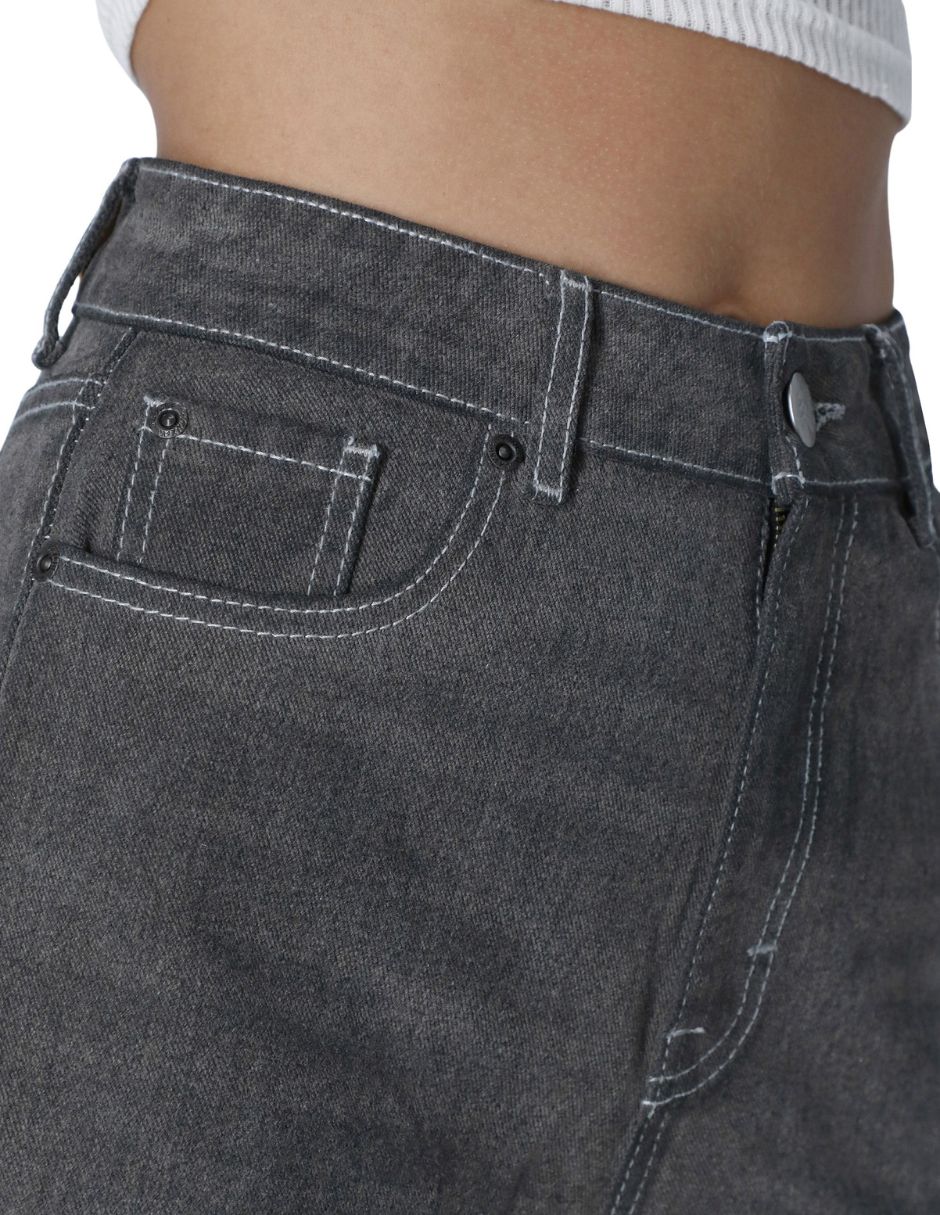 Jeans relaxed mom cintura mom jeans para mujer 3
