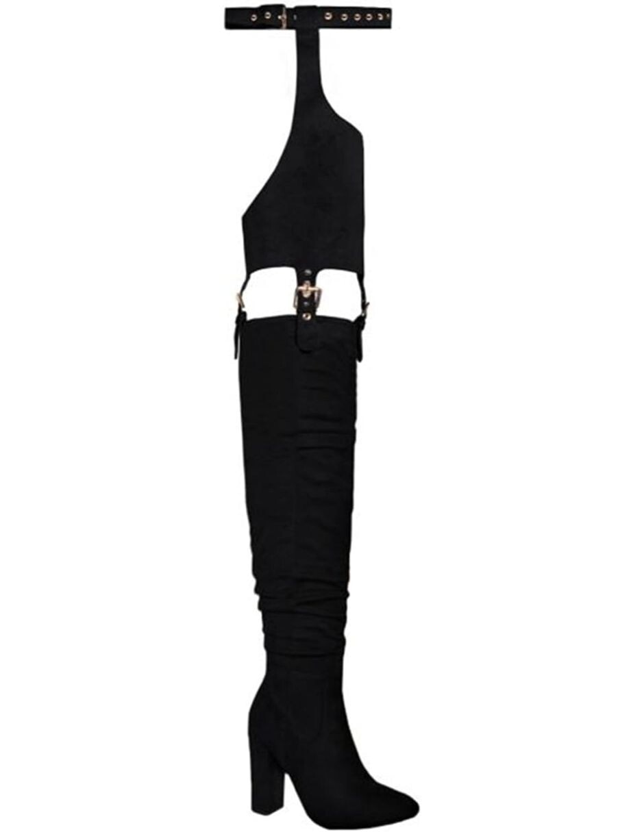 Bota arriba de la rodilla para mujer 2