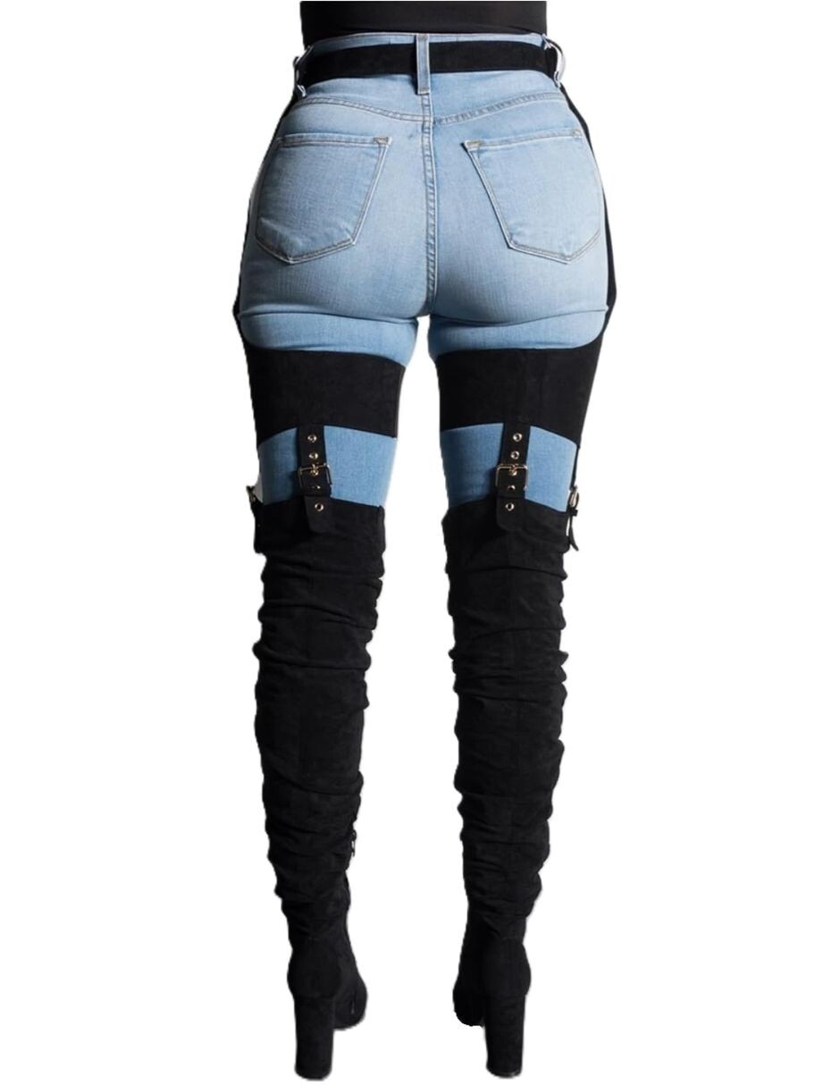 Bota arriba de la rodilla para mujer 4