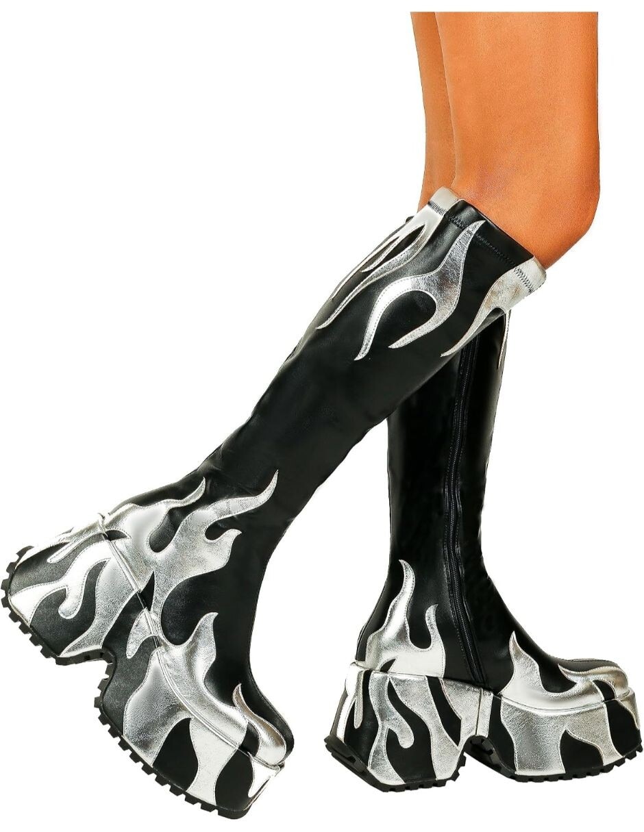 Bota abajo de la rodilla para mujer 4