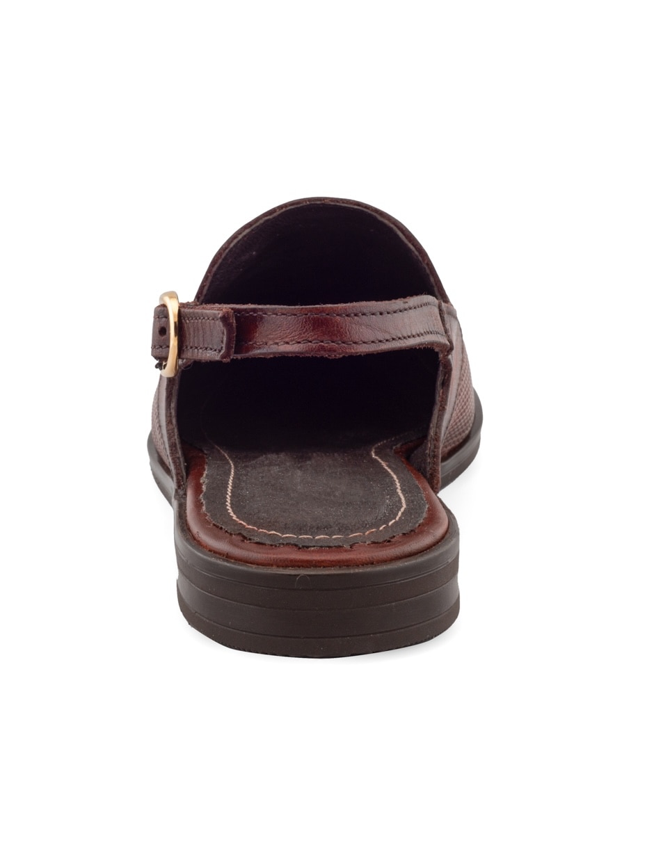 Mocasín de cuero para mujer 6