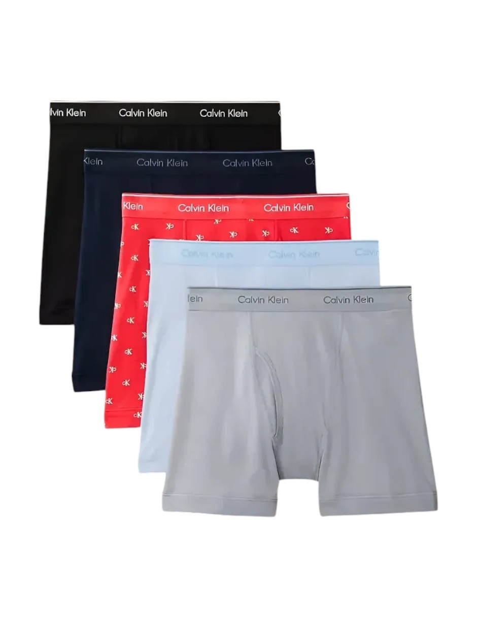 Bóxer 1429690 de Algodón para hombre 5 piezas (si aplica) 2