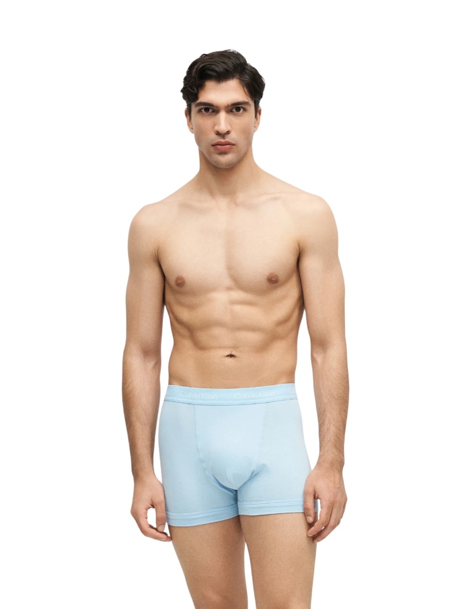 Bóxer trunk 1897690 de Algodón para hombre 5 piezas (si aplica) 3