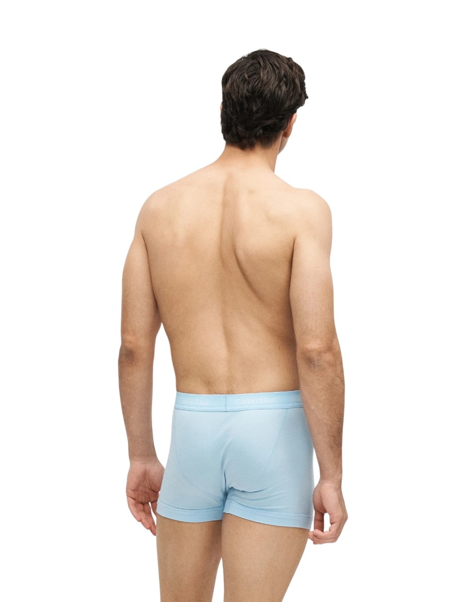Bóxer trunk 1897690 de Algodón para hombre 5 piezas (si aplica) 4