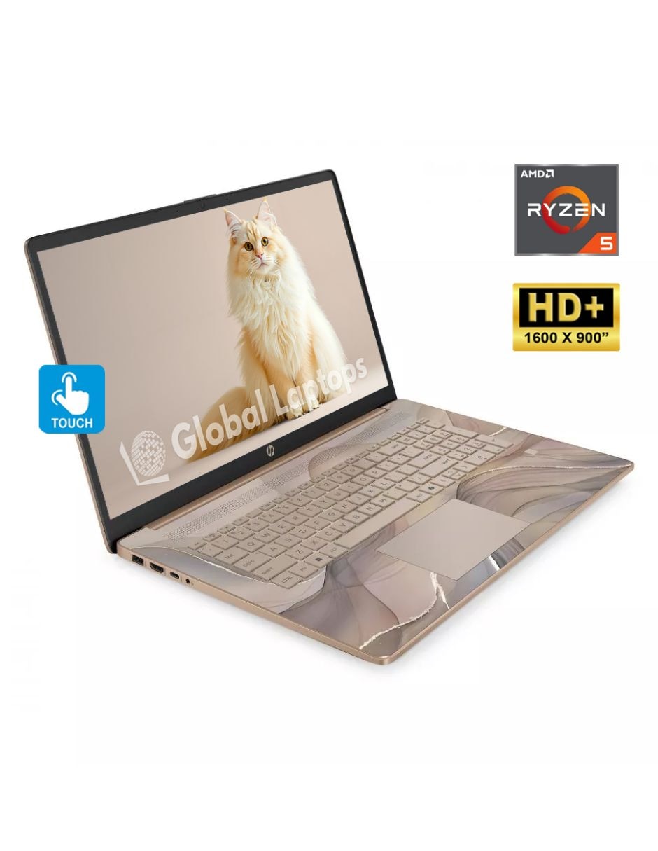 Laptop touch HP 17-cp2039 17.3 pulgadas HD AMD Ryzen 5 AMD Radeon Graphics 16 GB RAM 1 TB SSD