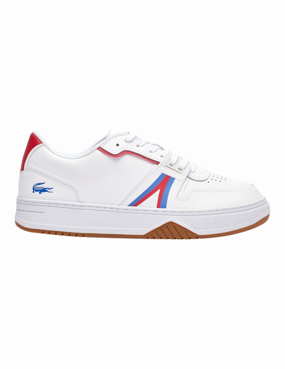 Tenis l001 leather logo sneakers para hombre Tenis l001 leather logo sneakers para hombre
