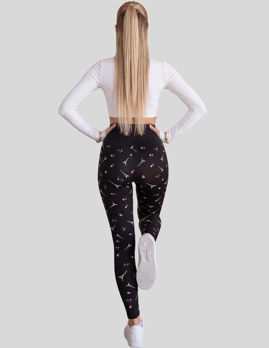 Set legging cintura alta con elástico para mujer 10