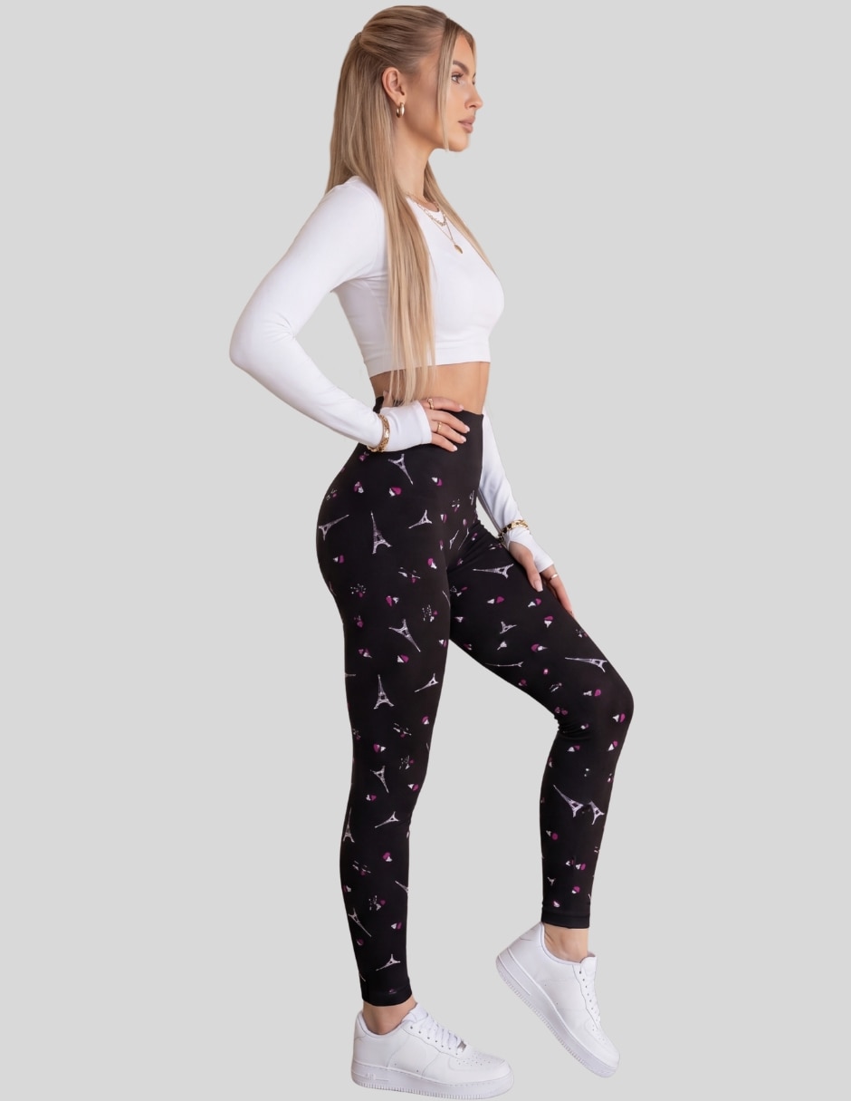 Set legging cintura alta con elástico para mujer 6