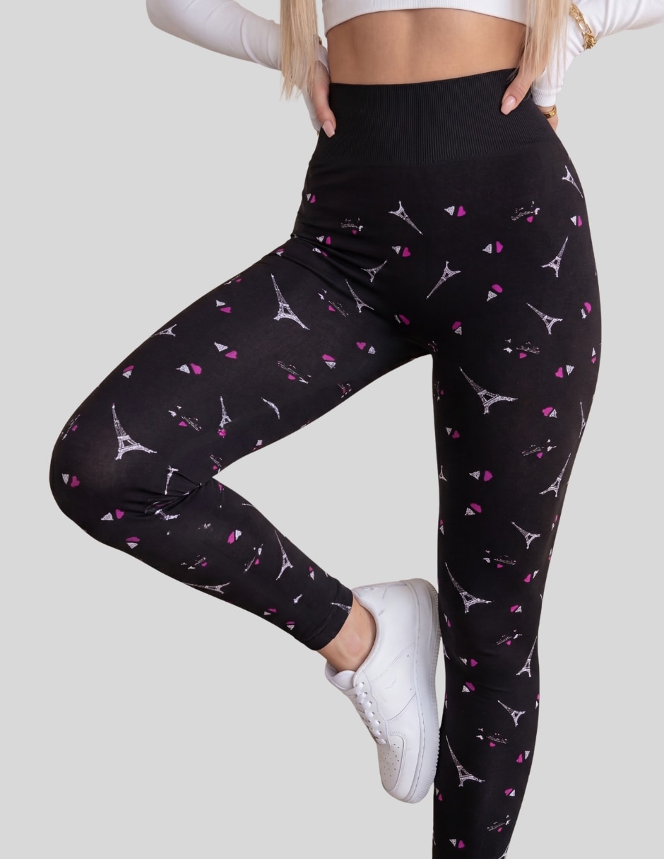 Set legging cintura alta con elástico para mujer 7