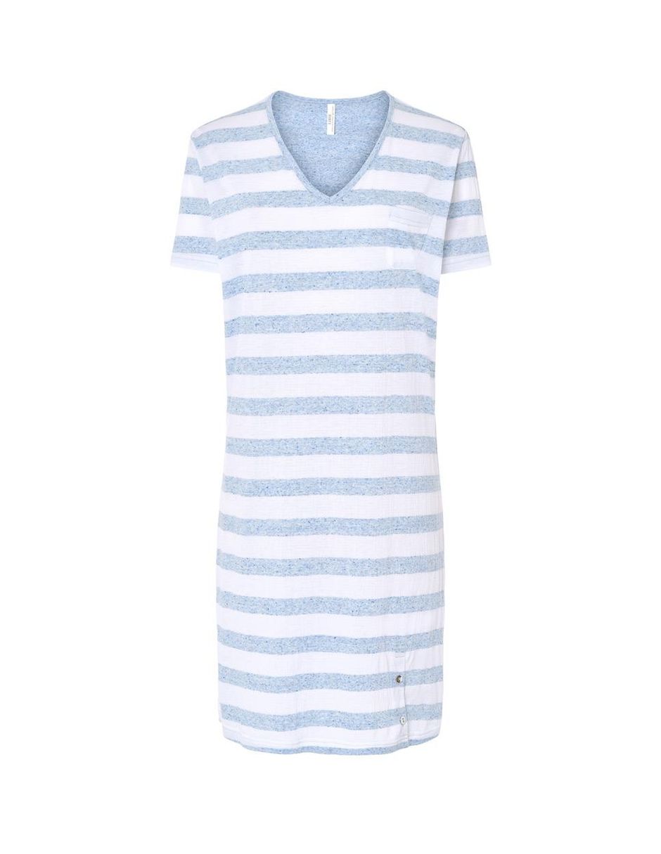 Camisón lohe estampado a rayas