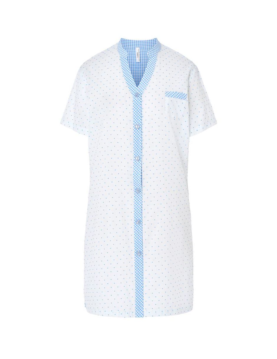 Camisón lohe estampado lunares de algodón