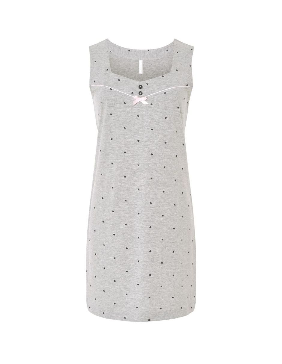 Camisón lohe estampado impreso de algodón