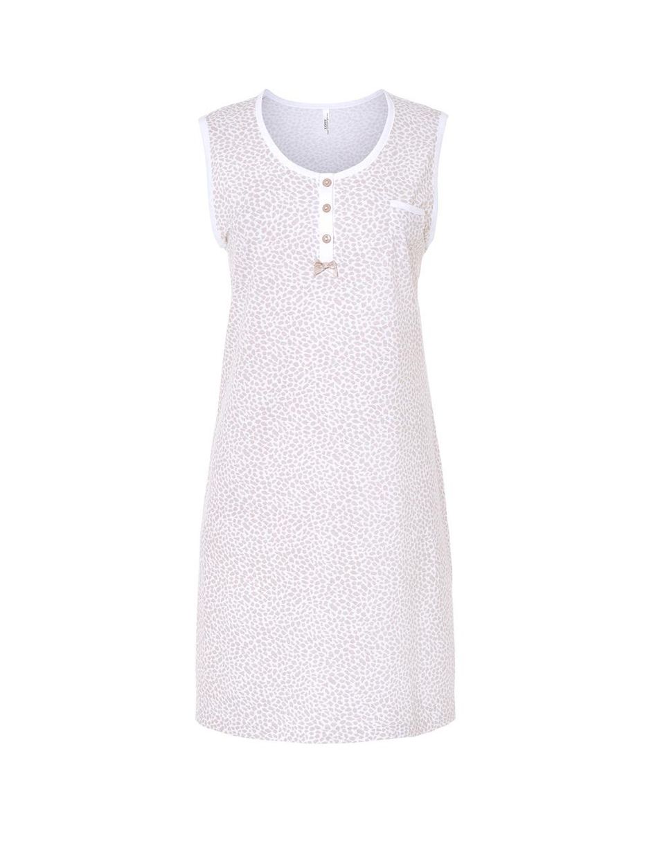 Camisón lohe estampado animal print de algodón