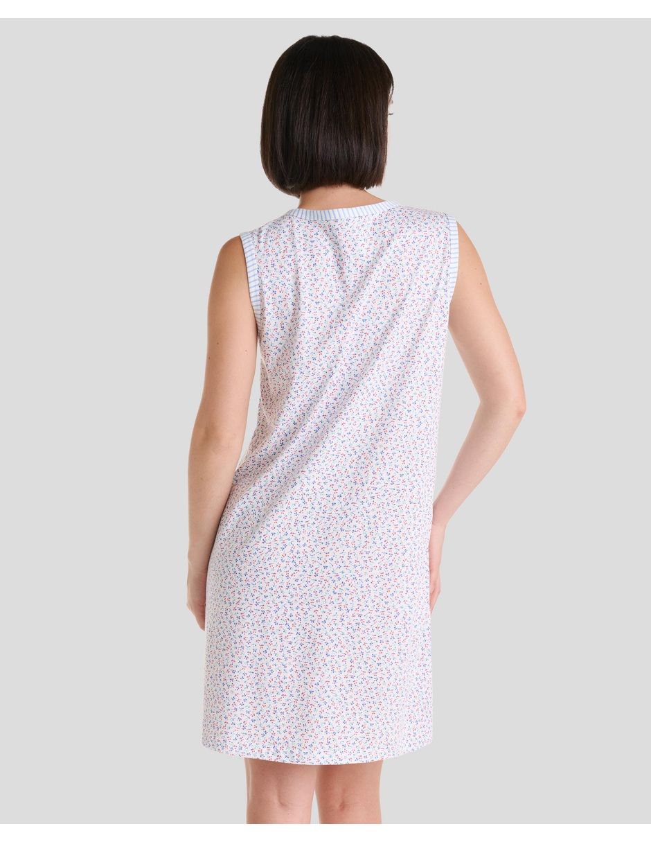 Camisón Lohe floral de algodón