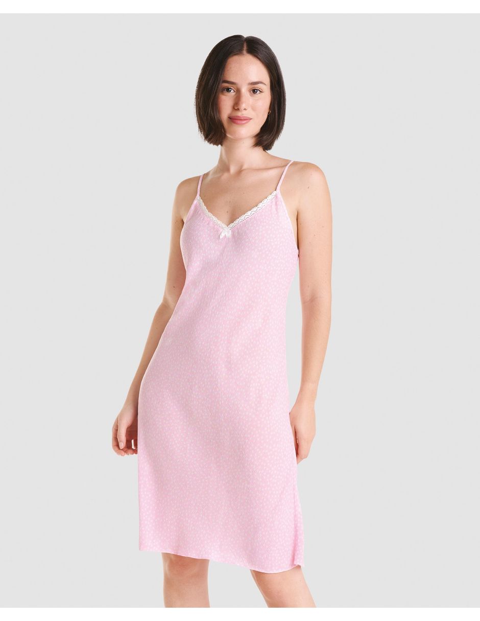 Camisón Lohe estampado Lunares