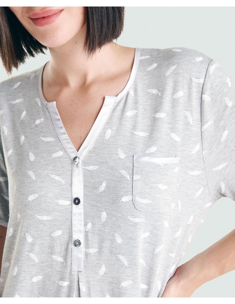 Camisón lohe estampado impreso