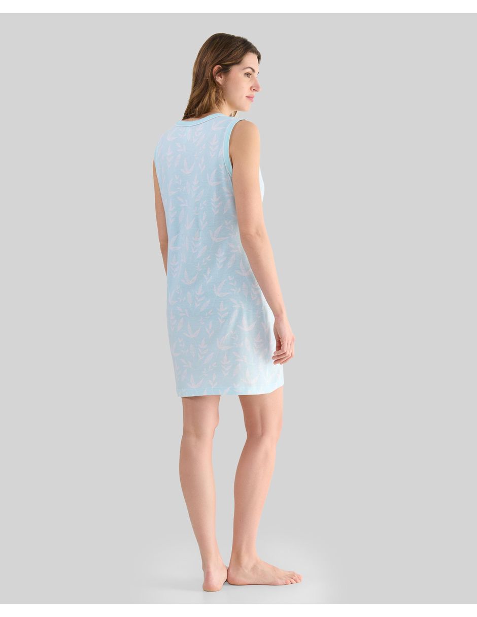 Camisón Lohe floral de algodón