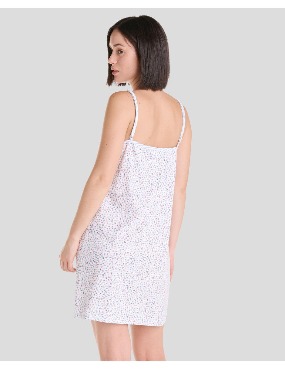 Camisón Lohe floral de algodón