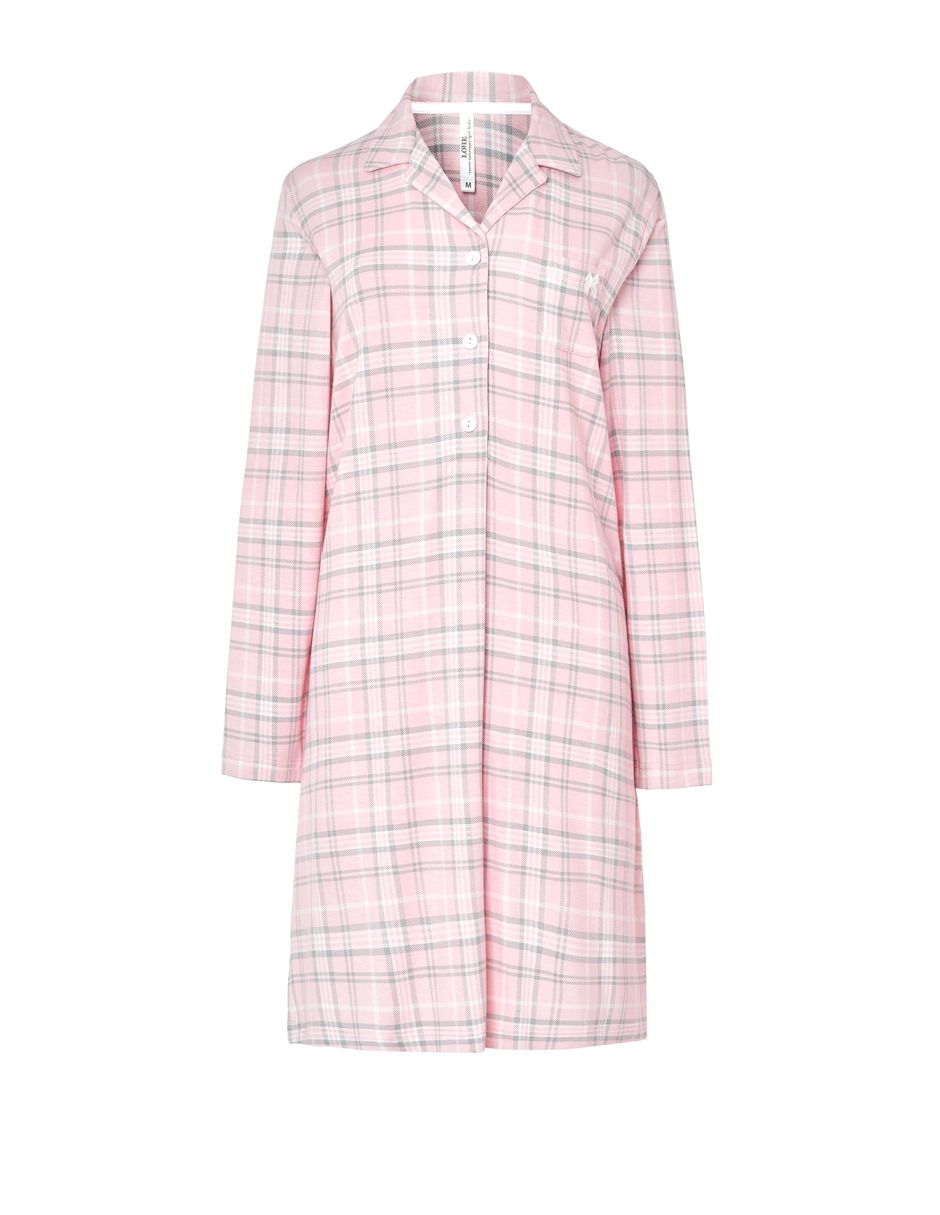 Camisón lohe estampado a cuadros