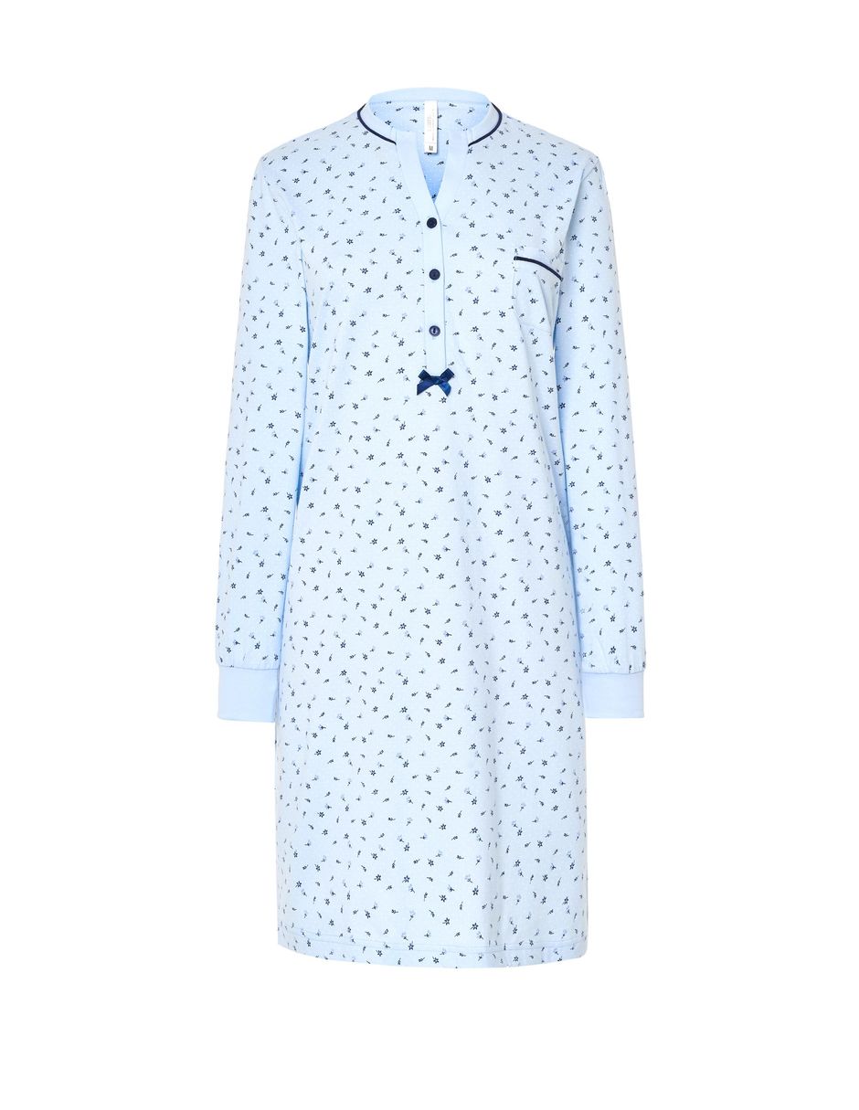 Camisón lohe estampado floral de algodón