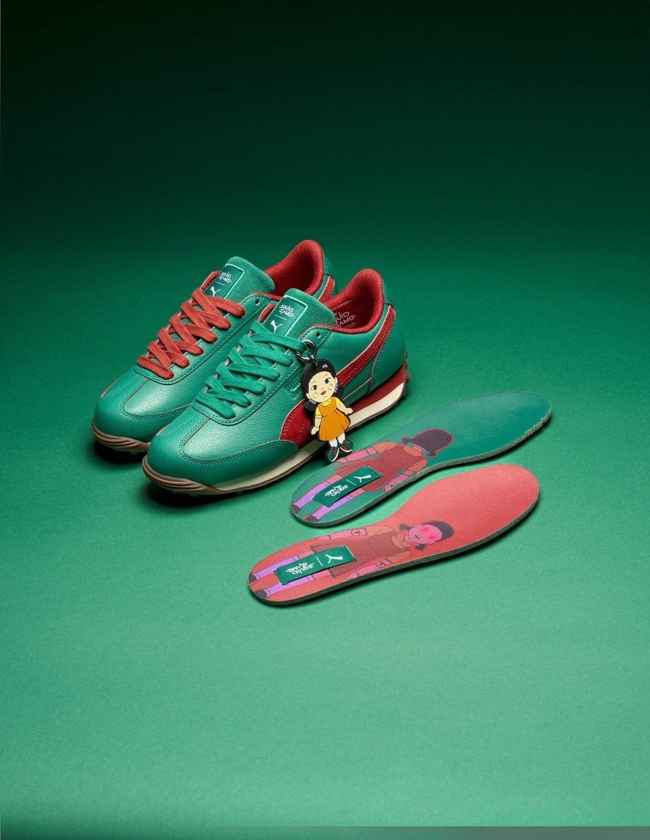 Tenis de piel(si aplica) Puma X Squid Game Easy Rider para hombre 8