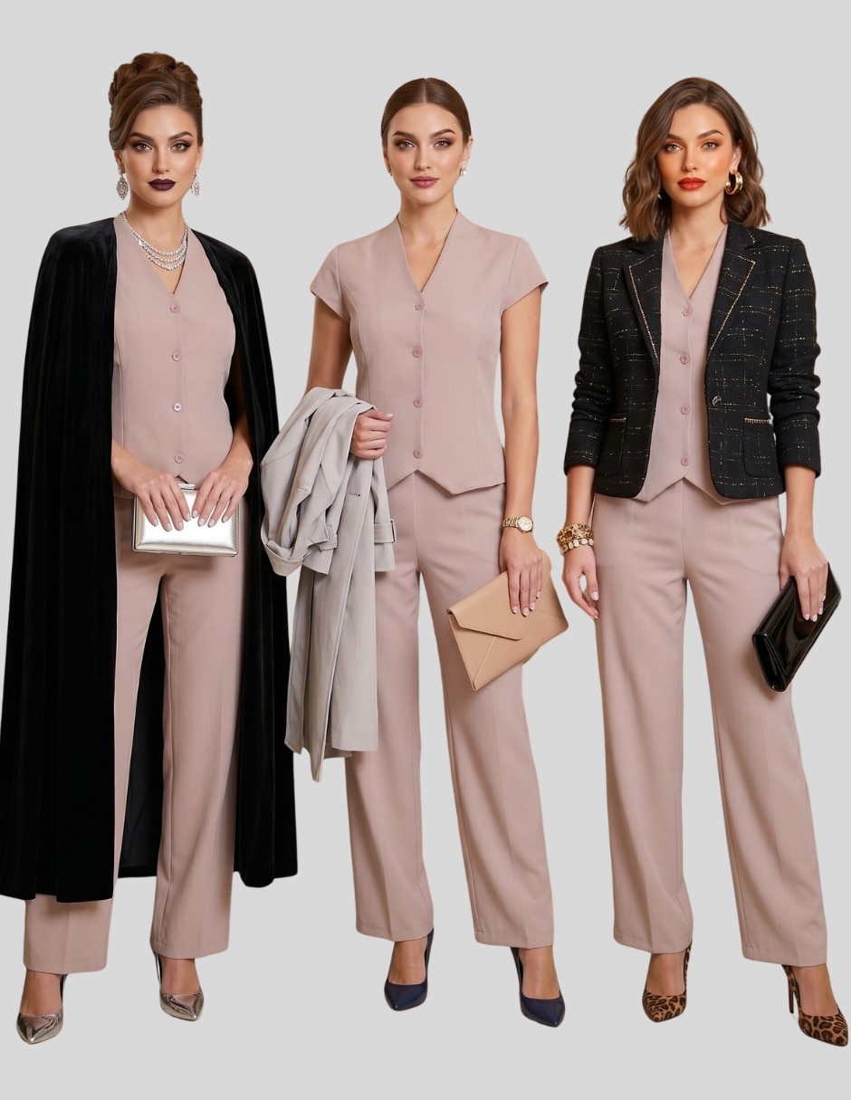 Conjunto formal malabis para mujer