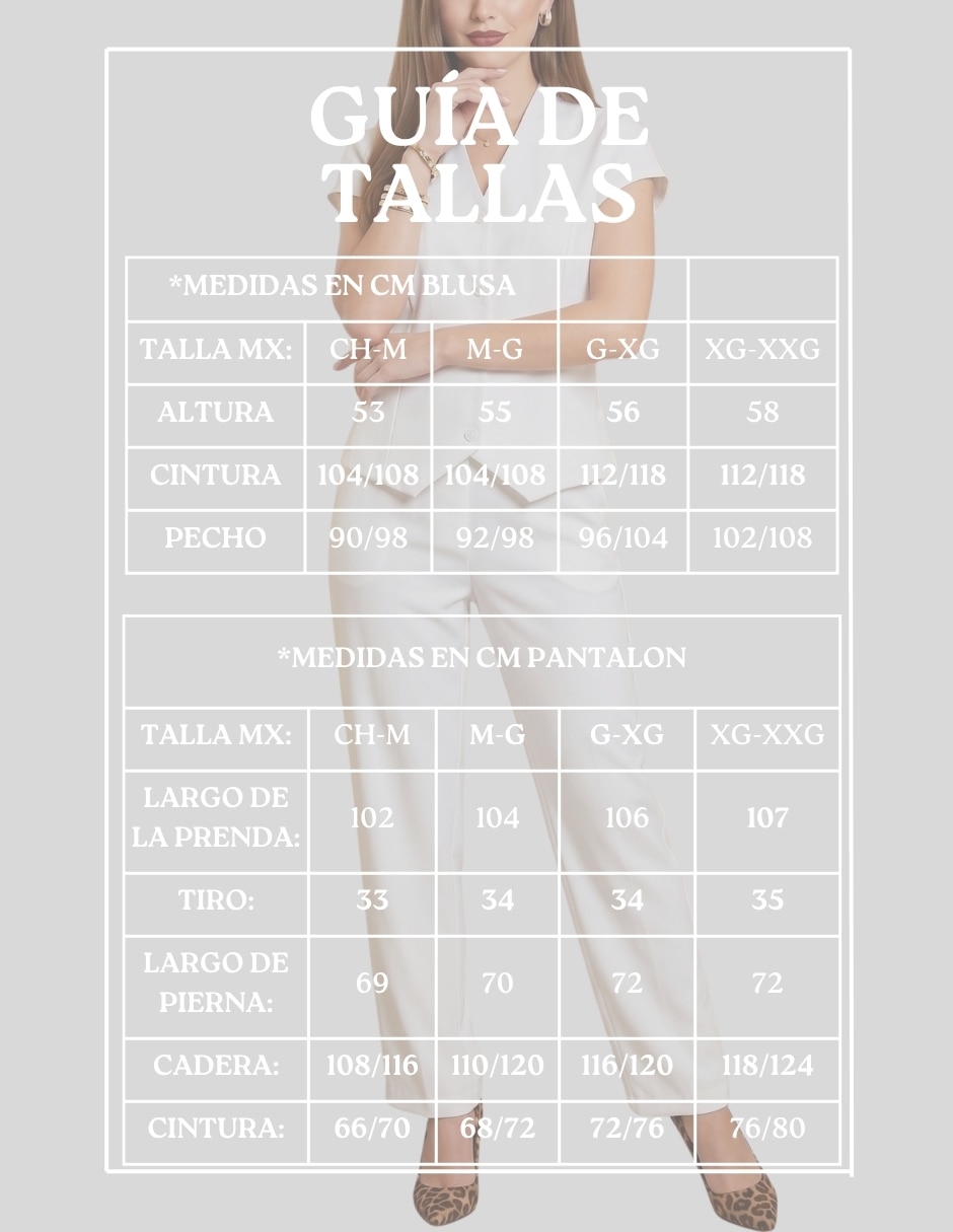 Conjunto formal malabis para mujer