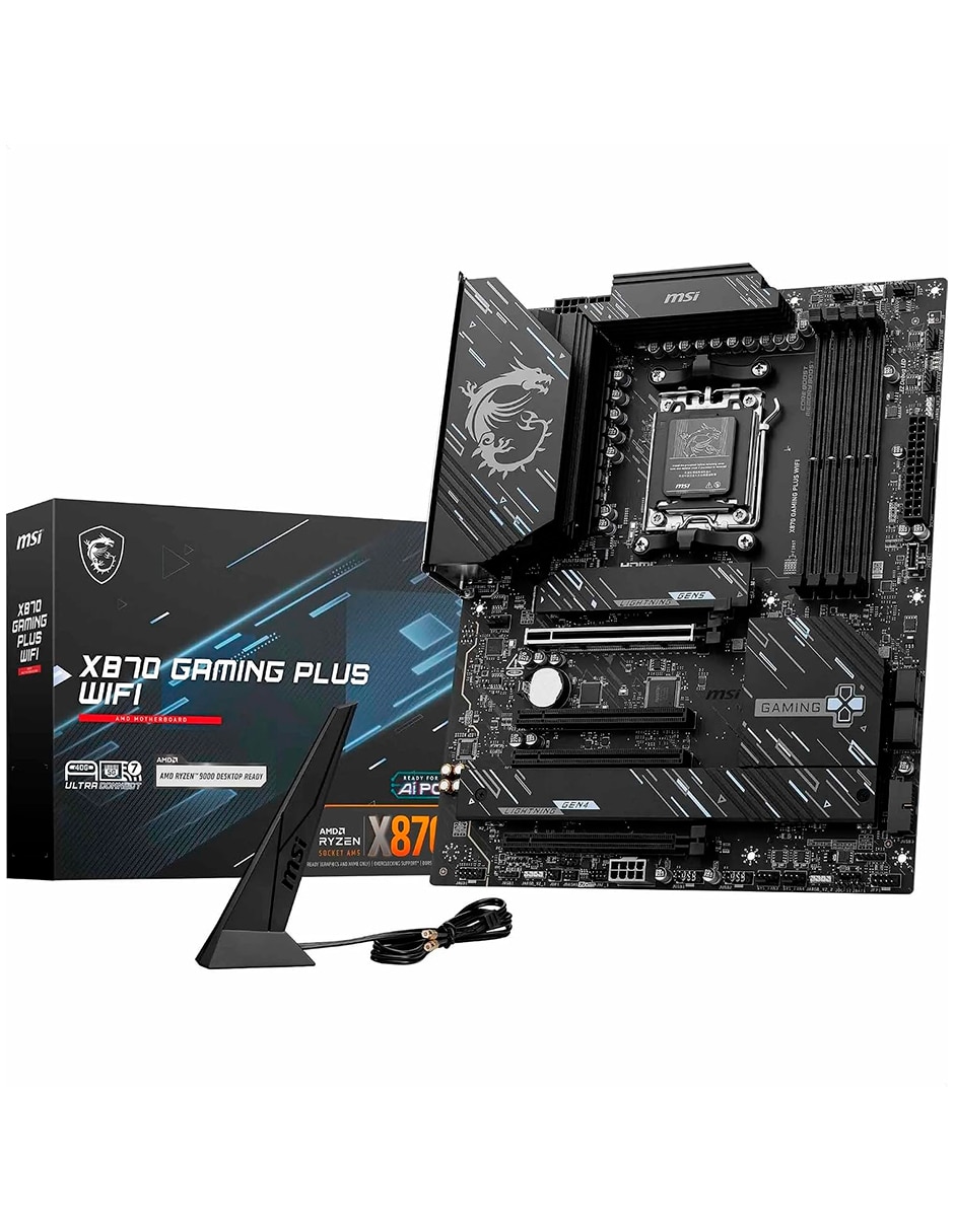 Tarjeta madre X870E GAMING PLUS WIFI 4