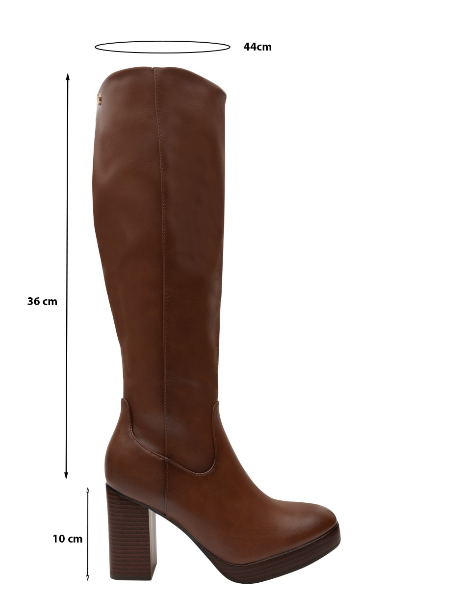 Bota abajo de la rodilla para mujer 8