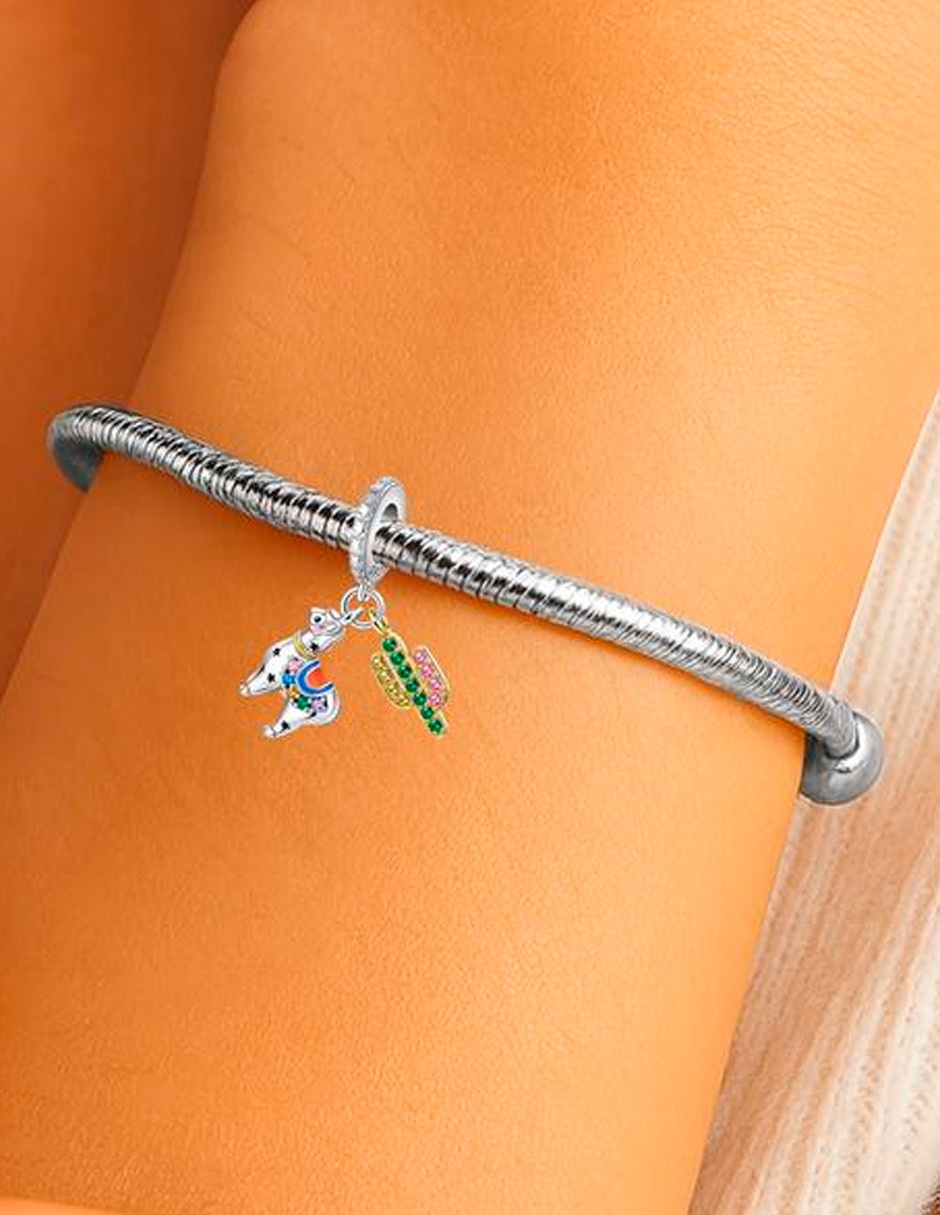 Charm para pulseras de semicircular 3