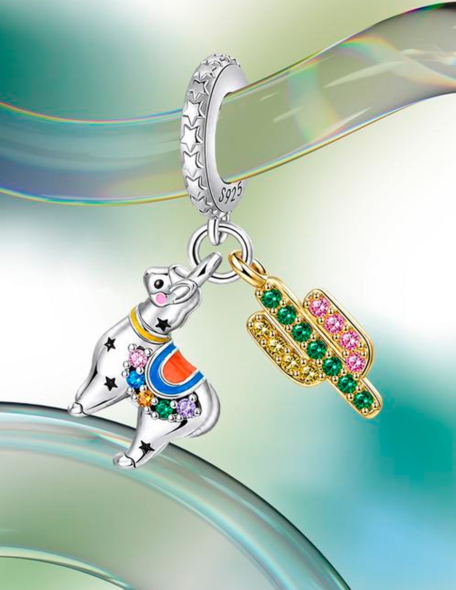 Charm para pulseras de semicircular 2