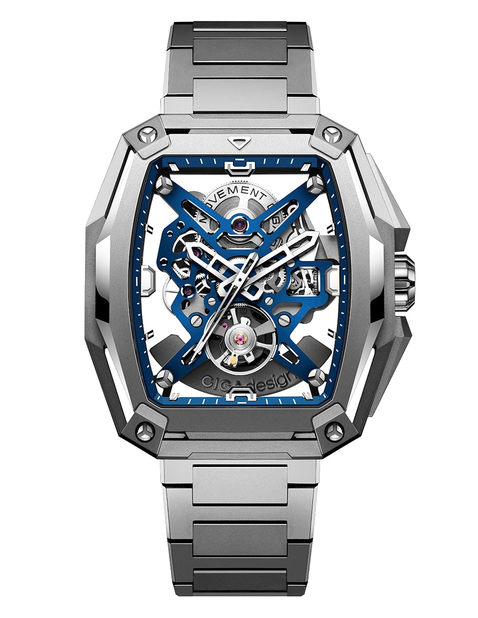 Reloj pulsera hunter titanio para hombre z041-tibu-1t