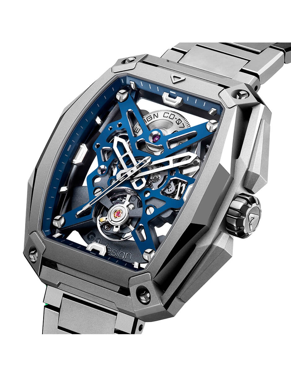Reloj pulsera hunter titanio para hombre z041-tibu-1t 2