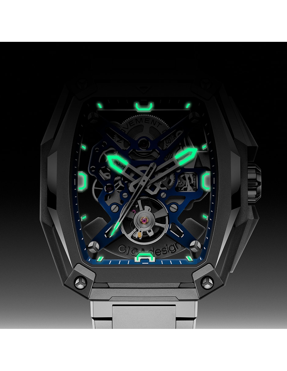 Reloj pulsera hunter titanio para hombre z041-tibu-1t 3
