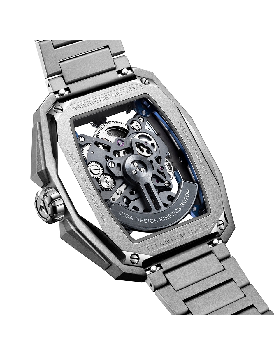 Reloj pulsera hunter titanio para hombre z041-tibu-1t 4