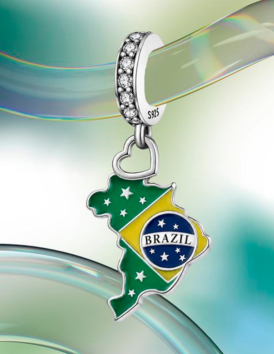 Charm para pulseras de semicircular 3