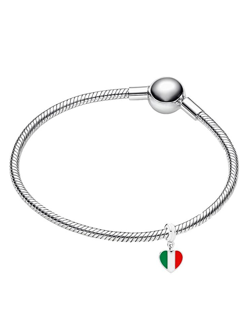 Charm para pulseras glamcharm de semicircular