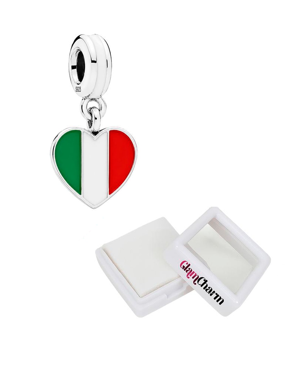Charm para pulseras glamcharm de semicircular