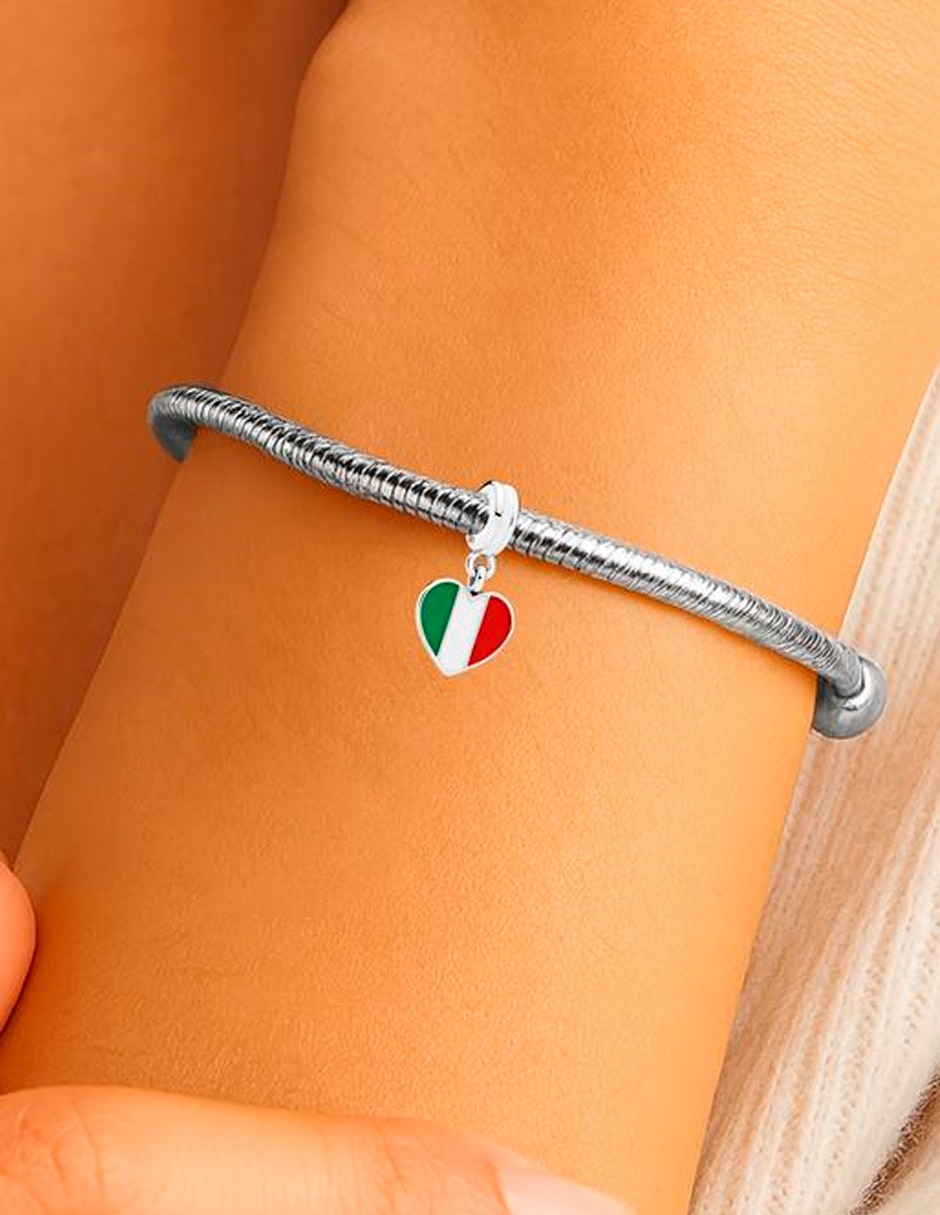 Charm para pulseras glamcharm de semicircular