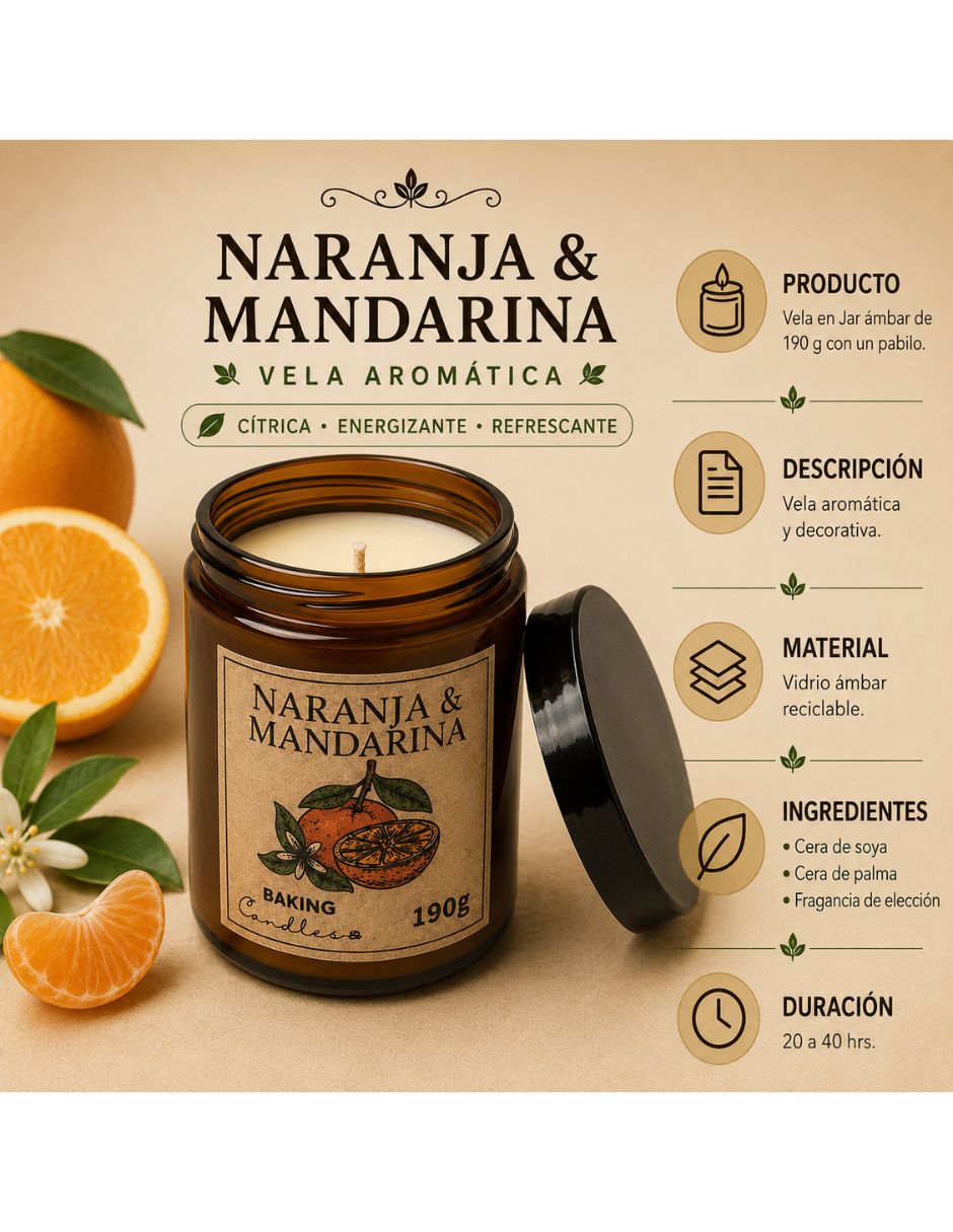 Vela aromática Genérico 4