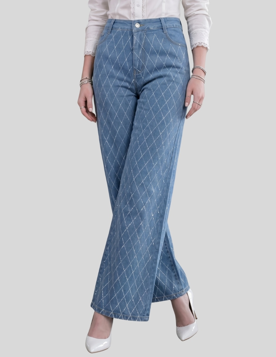 Pantalón wide leg para mujer 5